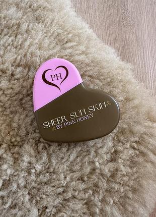 Бронзатор для контурингу sheer sun skin by pink honey