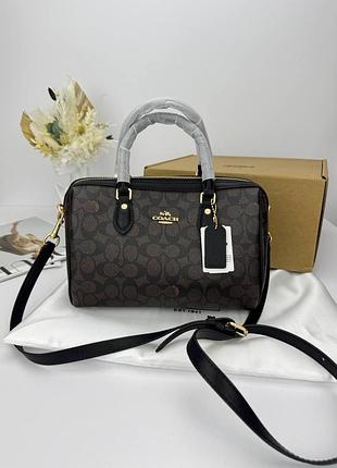 Сумочка coach black 2