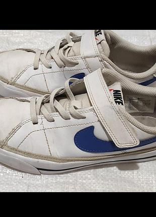 Кеды кроссовки nike legacy 34 белые кроссовки кед найк