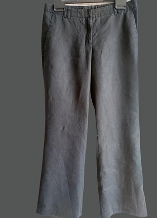 Льняные брюки h&amp;m 8