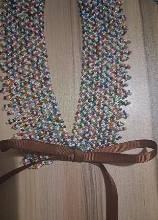 Колье "весельный дождь"