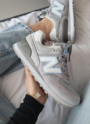 Кроссовки new balance 574 grey