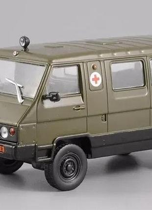 Уаз 3972 швидка допомога машинка метал 1/43