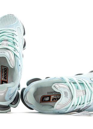 Кроссовки женские new balance 2000 light blue pastel
