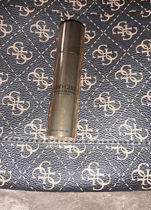 Carolina herrera good girl,оригинальный парфюм,, черневая туфелька,миниатюра 10мл
