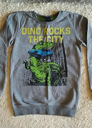 Кофта с длинным рукавом "dino rocks the city"