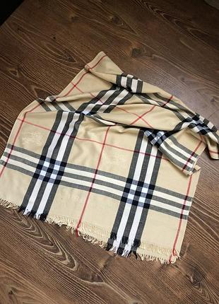 Шарф шаль палантін жіночий burberry