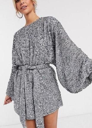 Сяюча сукня asos xs-s