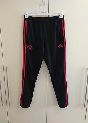 Штаны спортивные adidas для футбола черный цвет nike puma under armour