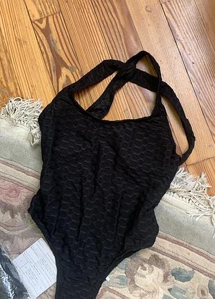 Суцільний купальник з відкритою спиною новий victoria’s secret