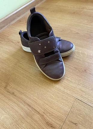Туфли мокасины на девочку34р 5