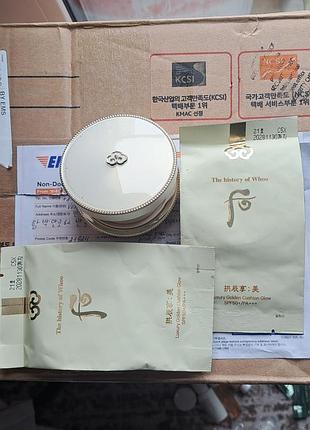Сменный блок (запаска) для кушона the history of whoo: luxury golden cushion glow sp50+/pa+++ (оттенок 21)