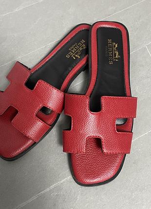 Шльопанці hermes