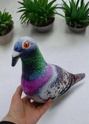 🤩 м'яка іграшка  голуб 🕊 валерчик, голуб кіндрат, маленького 🤏, середнього 📏, великого 📐 розміру, м'яка іграшка - подушка 🛏, сувенір 🎁 голуб 🕊