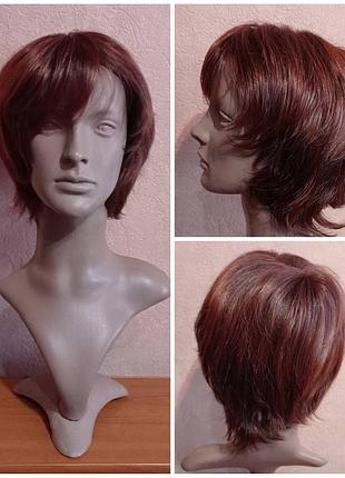 Парик современная стрижка темно-медного цвета, hairuwear (сша).