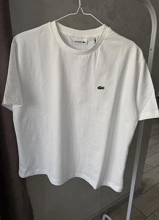Бавовняні футболки miu miu, lacoste, ralph lauren