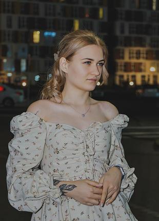 Сукня з квітковим принтом famo