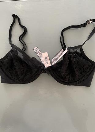 Чорний бюстгальтер victoria’s secret