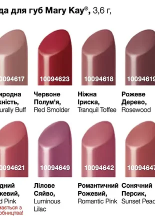 Гелева помада для губ mary kay