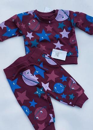Костюм детский утепленный на флисе, primark