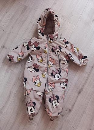 Зимний комбинезон от h&amp;m на 9-12умесяц