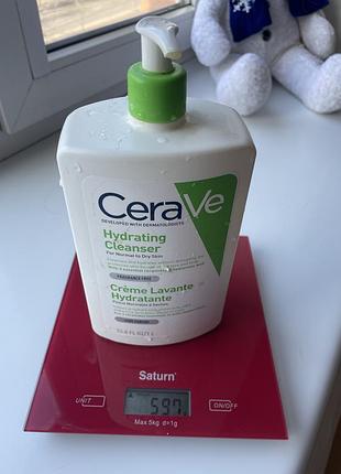 Cerave hydrating cleanser