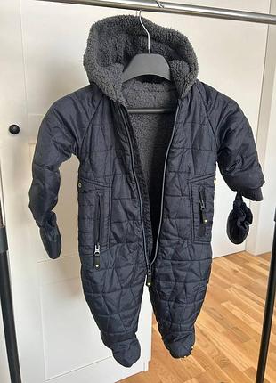 Комбинезон mothercare демисезонный утепленный на 6-9 месяцев