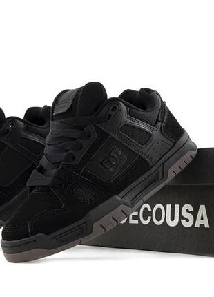 Кросівки dc shoes stag black арт 15431