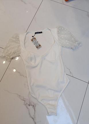 Кофта -боди футболка-боди boohoo, 36 evro p,m
