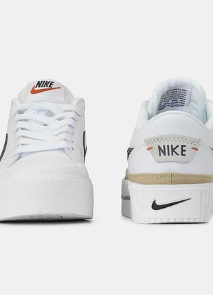 Nike court legacy lift white 6