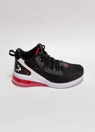 Кроссовки shaq analog junior trainers black/white/red оригинал для мальчика