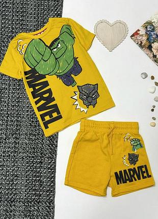 Костюм летний marvel at george 2-3 года