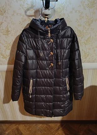 Женская зимняя куртка размер 6xl.58