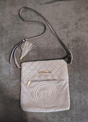 Сумка замшевая river island 7