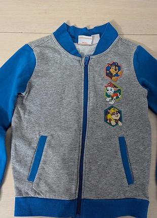 Куртка курточка ветровка бомпер paw patrol