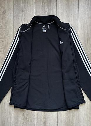 Вінтажна флісова кофта олімпійка adidas essentials 7