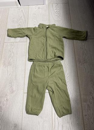 Флісовий костюм h&m 74, в ідеальному стані