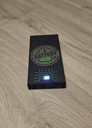 Повербанк с быстрой зарядкой battery 22.5w 18650 7шт eve 35v