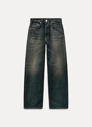 Джинсы zara relaxed 34 размер xs, s, 9863/256/428