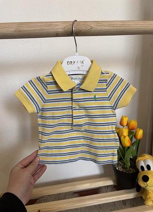 Футболка polo ralph lauren розмір 0-3 місяців
