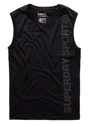 Чоловіча спортивна майка superdry sport athletic sleeveless t-shirt