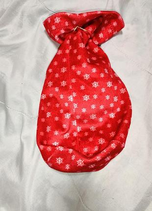 Новогодний мешок, мешочек для подарков 2