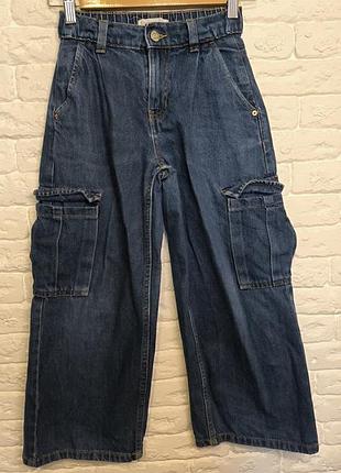 Джинсы zara 8-9 лет