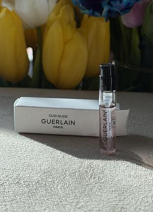Оригинальный пробник guerlain oud nude