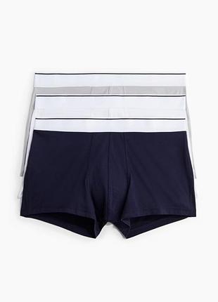 Комплект из 3х трусов боксеров h&m