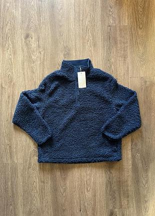 Свитшот шерпа тедди zara p. m-l