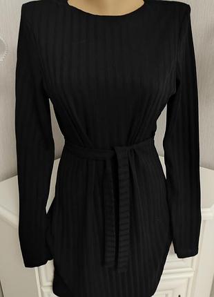 Сукня в рубчик 3