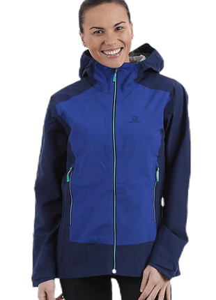 Salomon nebula stretch 2.5l blue оригінальна куртка