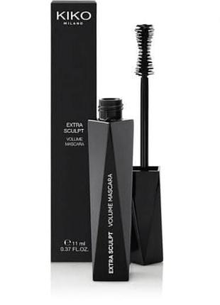 Тушь для ресниц kiko milano extra sculpt