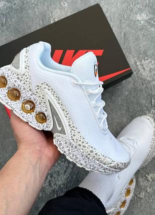 Кроссовки nike air max dn premium white safari